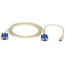 Black Box EHN9000U-0006 KVM cable White 70.9" (1.8 m)