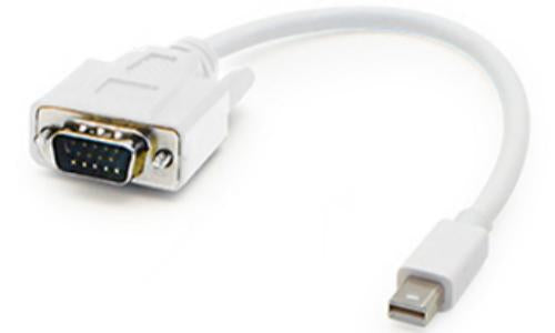 AddOn Networks MDISPORT2VGAMM3W video cable adapter 39.4" (1 m) Mini DisplayPort VGA (D-Sub) White
