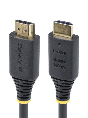 StarTech.com HDMI2-CABLE-4K60-10F HDMI cable 118.1" (3 m) HDMI Type A (Standard) Black