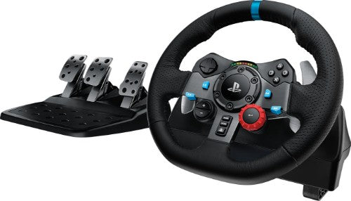 Logitech G 941-000110 Gaming Controller Black USB Steering wheel + Pedals PC, PlayStation 4, Playstation 3