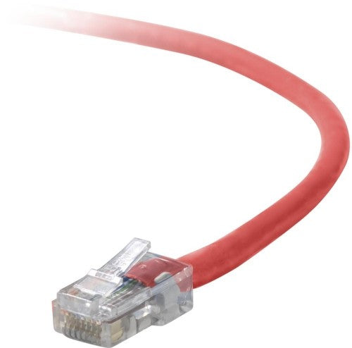Belkin Cat5e Patch Cable, 3ft, 1 x RJ-45, 1 x RJ-45, Red networking cable 35.4" (0.9 m)