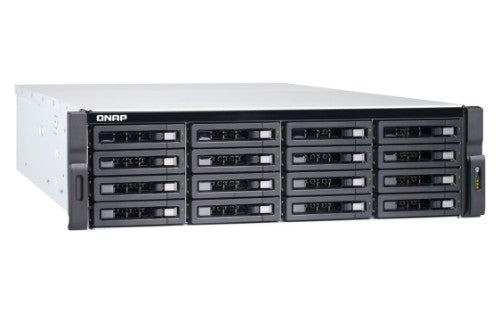 QNAP TS-1673U NAS Rack (3U) Ethernet LAN Black RX-421ND