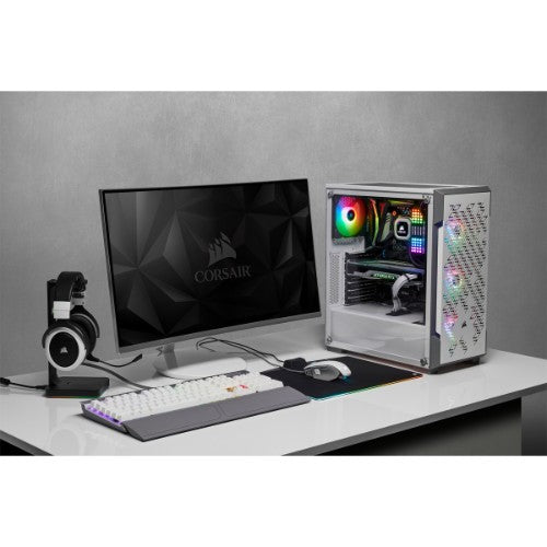 Corsair iCUE 220T RGB Airflow Midi Tower White