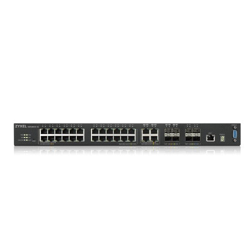 Zyxel XGS4600-32 network switch Managed L3 Gigabit Ethernet (10/100/1000) 1U Black
