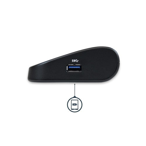 StarTech.com USB3SDOCKHDV laptop dock/port replicator Wired USB 3.2 Gen 1 (3.1 Gen 1) Type-B Black