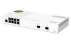 QNAP QSW-M2108-2S network switch Managed L2 2.5G Ethernet (100/1000/2500) Gray