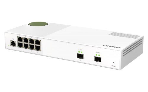 QNAP QSW-M2108-2S network switch Managed L2 2.5G Ethernet (100/1000/2500) Gray