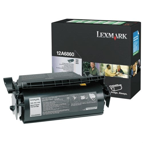 12A6860 Toner black, 10K pages