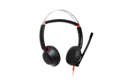 HP Poly Blackwire 5220 Headset +Inline Cable +USB-C/A Adapter TAA