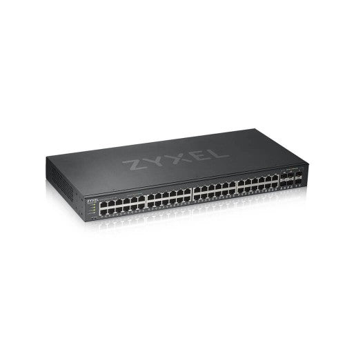 Zyxel GS1920-48V2 network switch Managed Gigabit Ethernet (10/100/1000) Black