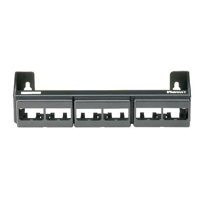 Panduit 12-port modular patch panel. network equipment chassis