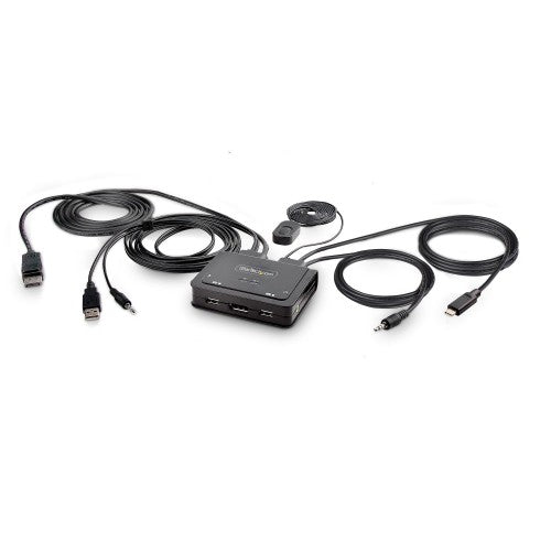 StarTech.com C2-D46-UAC-CBL-KVM KVM switch Black