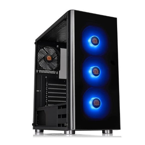 Thermaltake V200 TG RGB Midi Tower Black