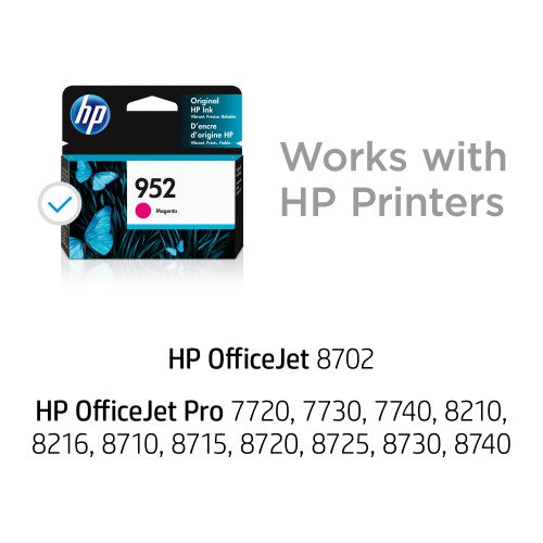 HP 952 Magenta Original Ink Cartridge