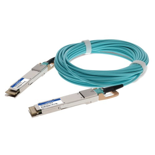 AddOn Networks QDD-400G-AOC-3M-AO InfiniBand/fibre optic cable 118.1" (3 m) QSFP-DD Aqua color