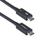 StarTech.com TBLT5MM1M240W Thunderbolt cable 39.4" (1 m) 80 Gbit/s Black