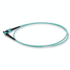 AddOn Networks ADD-MPOMPO-3M5OM4-TAA InfiniBand/fibre optic cable 118.1" (3 m) MPO LOMM Aqua color