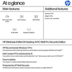 HP EliteDesk 8 Mini G1i Desktop AI PC Wolf Pro Security Edition