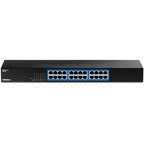 Trendnet TEG-S25 network switch Gigabit Ethernet (10/100/1000) Black