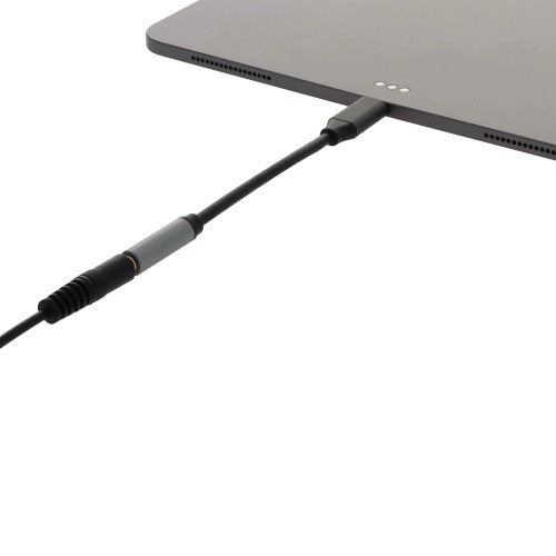 VisionTek 901480 audio cable USB Type-C RCA + 3.5mm Black, Gray