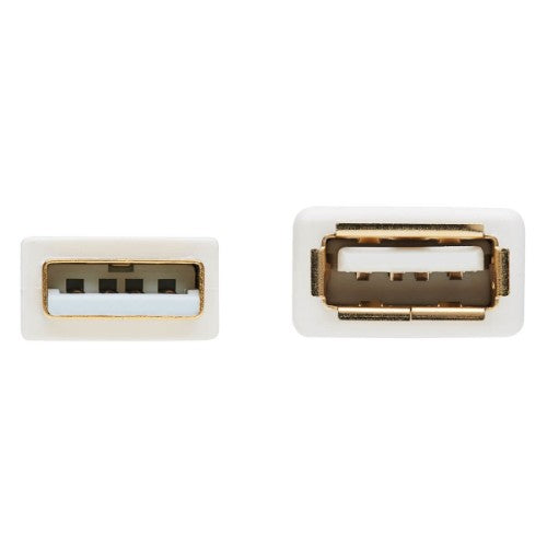 Tripp Lite U024AB-006-WH USB cable USB 2.0 72" (1.83 m) USB A White