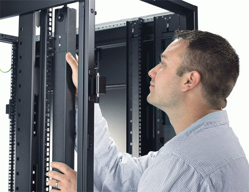 APC Rack PDU Basic Zero U 24 Outlet - Vertical Mount Power Distribution Unit | TecISoft AP7530