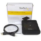 StarTech.com S251BRU33 storage drive enclosure HDD/SSD enclosure Black 2.5"