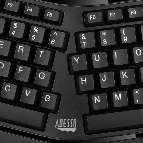 Adesso AKB-150SB-TAA keyboard Medical USB QWERTY US English Black