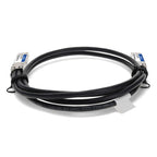 AddOn Networks QDD-400-CU0-5M-AO InfiniBand/fibre optic cable 19.7" (0.5 m) QSFP-DD DAC Black