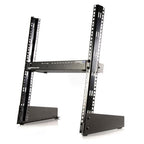 StarTech.com RK12OD rack cabinet 12U Freestanding rack Black
