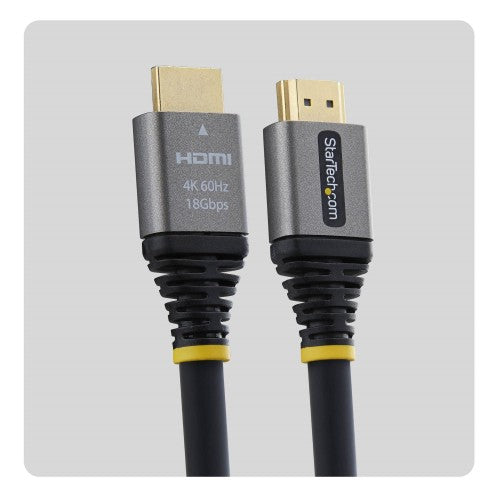 StarTech.com HDMMV25F HDMI cable 299.2" (7.6 m) HDMI Type A (Standard) Black, Silver