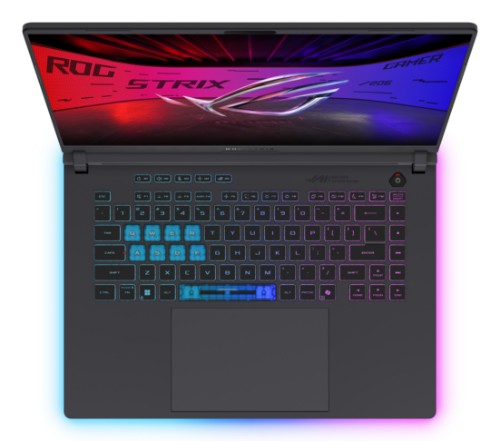 ASUS ROG Strix G16 G615LM-DS94 Intel Core Ultra 9 275HX Laptop 16" WQXGA 16 GB DDR5-SDRAM 1 TB SSD NVIDIA GeForce RTX 5060 Wi-Fi 7 (802.11be) Windows 11 Home Black, Gray