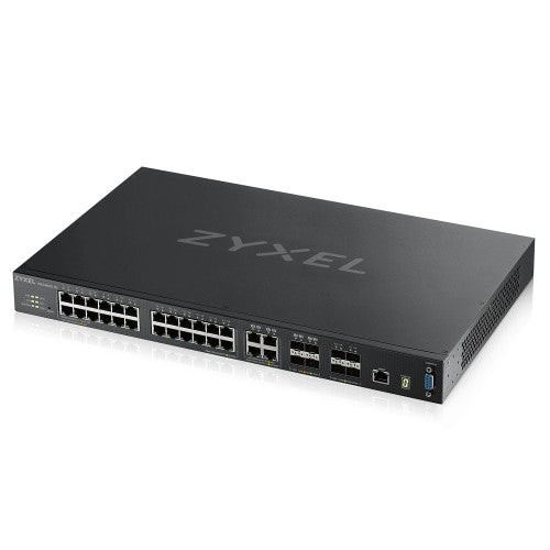 Zyxel XGS4600-32 network switch Managed L3 Gigabit Ethernet (10/100/1000) 1U Black