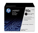 CE390XD (90X) Toner black, 24K pages, Pack qty 2