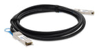 AddOn Networks QSFP-100G-DAC-50CM-AO InfiniBand/fibre optic cable 19.7" (0.5 m) QSFP28 Black