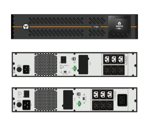 Vertiv Liebert EDGE-2200IRT2UXL uninterruptible power supply (UPS) Line-Interactive 2.2 kVA 1980 W 7 AC outlet(s)