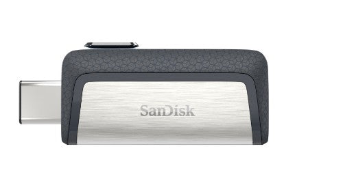 SanDisk Ultra Dual Drive USB Type-C USB flash drive 128 GB USB Type-A / USB Type-C 3.2 Gen 1 (3.1 Gen 1) Black, Silver