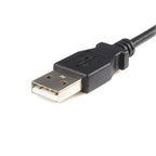 StarTech.com 0.5m USB A/microB USB cable USB 2.0 19.7" (0.5 m) Micro-USB B 0.48 Gbit/s Black