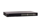 Cisco SG250X-24P-K9AU-RF network switch Managed L2+/L3 Gigabit Ethernet (10/100/1000) Power over Ethernet (PoE) 1U Black