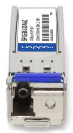 AddOn Networks SFP-1G-BX-U-20-N-AO network transceiver module Fiber optic 1000 Mbit/s