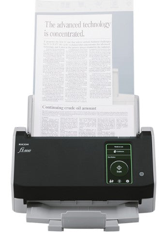 Ricoh FI-8040 ADF + Manual feed scanner 600 x 600 DPI A4 Black, Gray