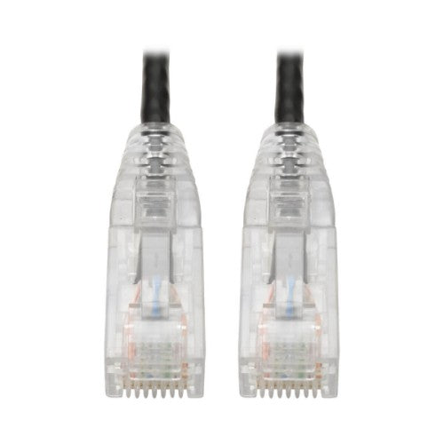Tripp Lite N201-S01-BK networking cable Black 13.8" (0.35 m) Cat6 U/UTP (UTP)