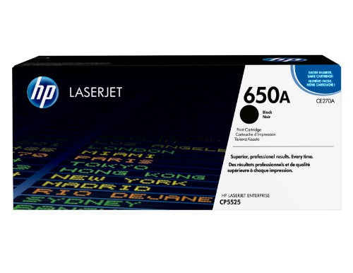 CE270A (650A) Toner black, 13.5K pages
