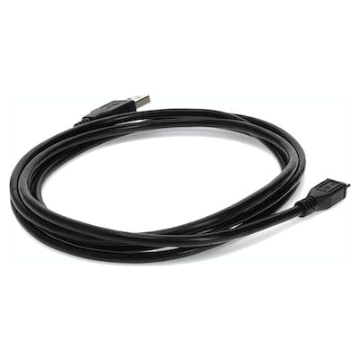 AddOn Networks USB2MICROUSB2M USB cable USB 2.0 78.7" (2 m) USB A Micro-USB B Black