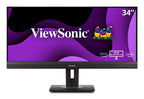 Viewsonic VG Series VG3456A computer monitor 34" 3440 x 1440 pixels Wide Quad HD LED Black