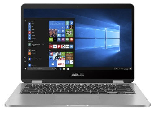 ASUS Vivobook Flip TP401MA-YS02 laptop Intel® Celeron® N4000 Hybrid (2-in-1) 14" Touchscreen Full HD 4 GB LPDDR4-SDRAM 64 GB eMMC Wi-Fi 5 (802.11ac) Windows 10 S Gray