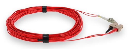 AddOn Networks ADD-SC-LC-6M5OM4-RD-TAA InfiniBand/fibre optic cable 236.2" (6 m) OFNR Red