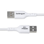 StarTech.com USB2AC6FWHE USB cable USB 2.0 70.9" (1.8 m) USB A USB C White