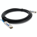 AddOn Networks JNP-QSFP-DAC-1-5M-AO InfiniBand/fibre optic cable 59.1" (1.5 m) QSFP+ Black