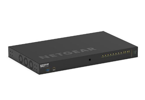NETGEAR AV LINE M4250-10G2XF-POE++ 8X1G UTRA90 Managed L2/L3 Gigabit Ethernet (10/100/1000) Power over Ethernet (PoE) 1U Black